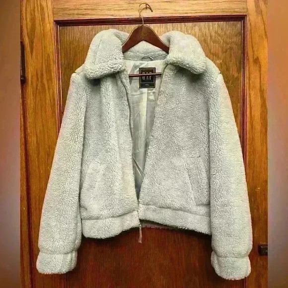 GAP Jackets & Blazers - Baby Blue Sherpa Coat